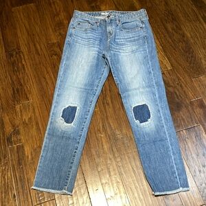 Massimo Boyfriend Crop Jeans